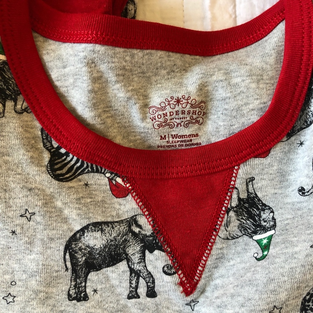 Target Womens Holiday Safari Print Matching Pj Set - Picture 4 of 5